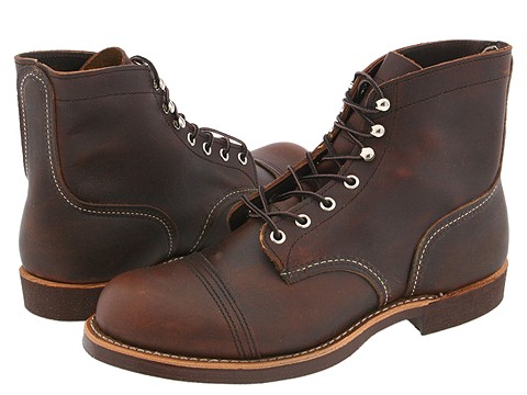 6 inch Leather Work Boots Made in USA