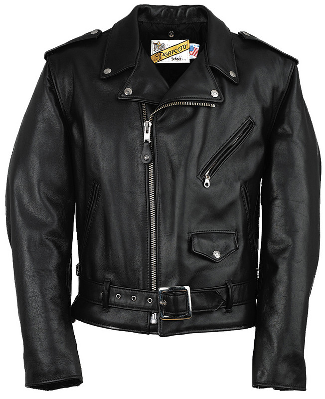 Men's Motorcycle Leather Jacket Made in USA